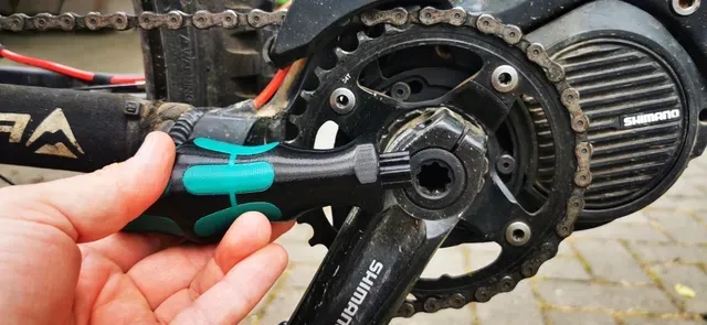 Wera Kraftform mit Shimano HollowTech Tool (TL-FC16) — Фото 2 из 7
