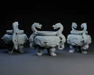 Dragon Incense Burner.