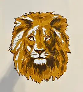 Lion Head by HueForge
