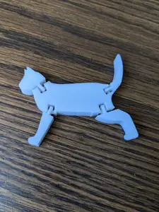 Flexi Print In Place Cat