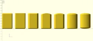 Rounded box module for openscad