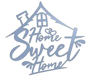 Home sweet home wall art