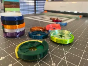 Stacking Filament Swatch / Color Test