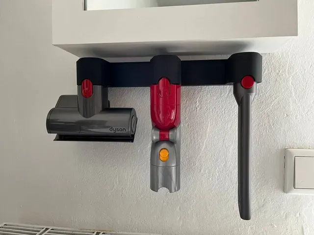 Triple Slot Dyson Accessories Wall Mount