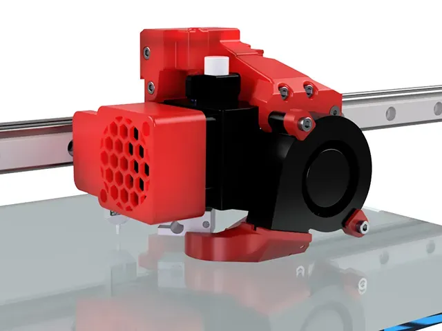 E3D Hemera + BLTouch + Linear Rail + Filament Sensor for Ender 3 / CR20-Pro (Modified X-Axis)