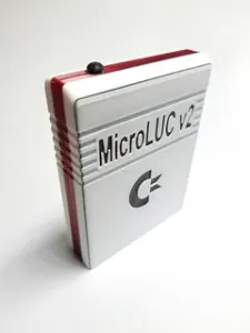 Commodore C64 MicroLUC cartridge housing case