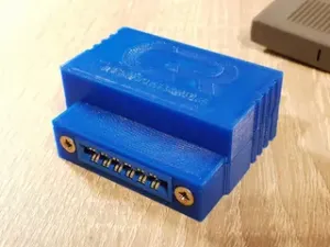 Commodore 64 C64 Ultimate II+ Cart Tape Adapter Housing Case