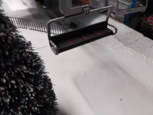 Chair from skilift based on a doppelmayr D-line 4 seater