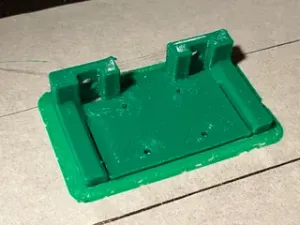 Creality Ender-3 V2 X-Axis MGN12H top mount adapter for stock hotend plate with regular M5 nuts & belt mount