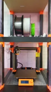Improved MMU Filament Guide for LACK IKEA table