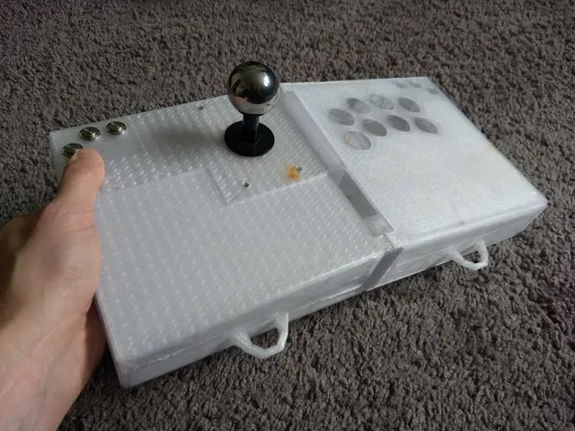 Splitbox, the Splittable Fighting Game Controller & Arcade Stick (Leverless/Stickless & Joystick Modular Fightstick) — Image 5 of 7