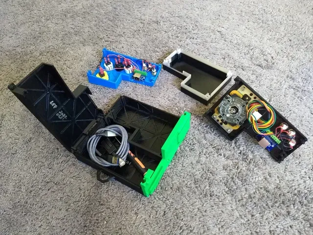 Splitbox, the Splittable Fighting Game Controller & Arcade Stick (Leverless/Stickless & Joystick Modular Fightstick) — Image 4 of 7
