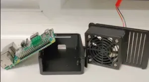 SV06 Pi Case & Holder With Fan Support