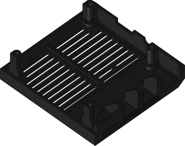 Prusa i3 MK3s Raspberry Pi Case with integrated 5V power supply — Image 3 of 13