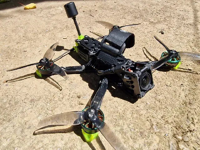 JeNo 4" Freestyle/Racing Drone frame for Dji03 Airunit, Vista etc... — Image 5 of 11