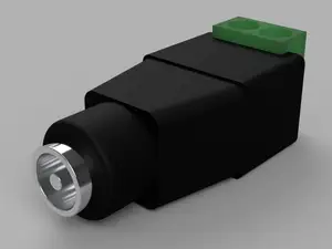 DC Barrel Plug (3D model)