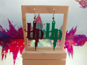 Harry Potter earrings: HP Initials