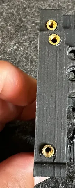 Ender3 V2: MGN12H Stealthburner Mounting Bracket with In-Line CR-Touch Mount — Image 2 of 2