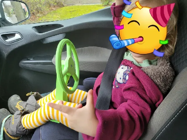 Toy Steering Wheel (with stand)