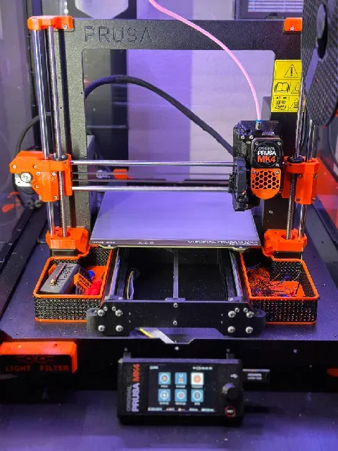 Original Prusa Enclosure (OPE) Precision Fit Multicolor Mesh Side Boxes (for MK3/S/+, MK3.5/S, MK3.9/S & MK4/S - MMU Not Required) — Image 2 of 16