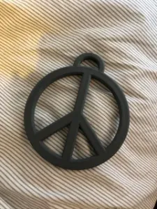 Peace Sign Hippy Pendant