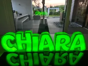 CHIARA LED- Namenslampe (Name lamp)