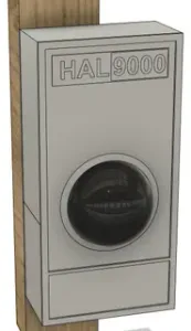 HAL9000 Dome Camera Cover