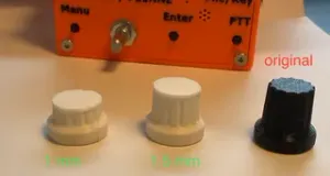 truSDX low profile knobs