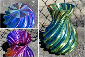 Vase Mode Experiment #043 | Octagon Spiraled