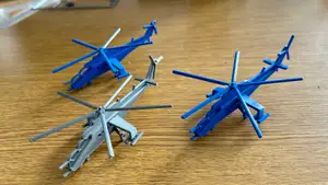 Helicopter Mi-24V Kit Card