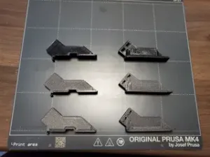 Prusa MK4 Remix Of LCD Support Left and Right