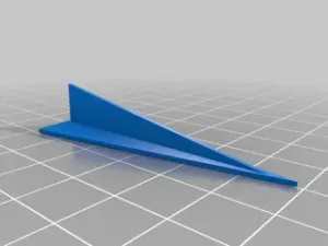 Plastic airplane