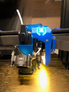 Hinged Hotend PCB mount for Artillery Sidewinder X1/Genius
