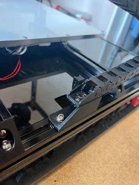 Voron Can Bus z-chain move horizontal mount with strain relief