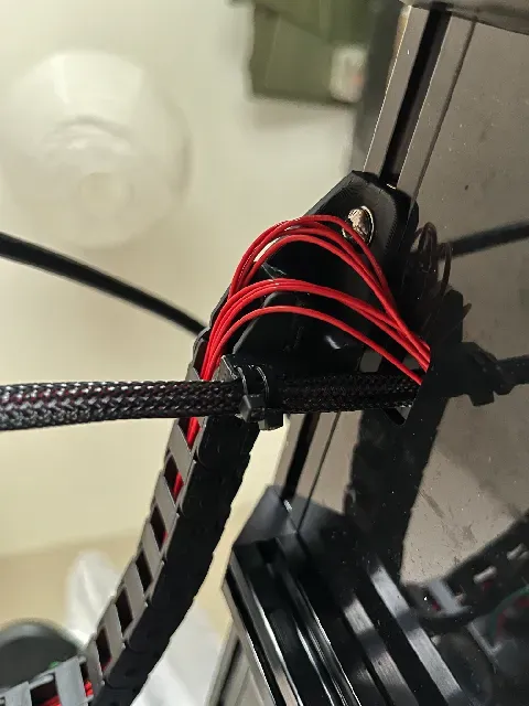 Voron Can Bus z-chain move horizontal mount with strain relief — Фото 2 из 2
