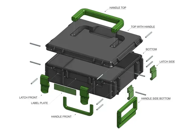 SBox for MK2/3/4 - stackable toolbox system STEP — Image 5 of 5