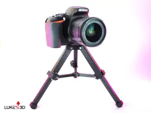 Foldable telescopic snap lock camera mini tripod