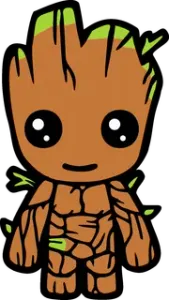 HueForge Groot
