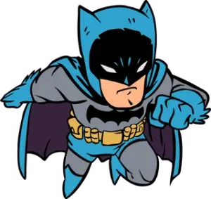 HueForge Bat Man