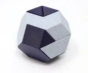 Truncated octahedron puzzle
