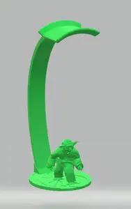 Yoda Headphone stand / holder
