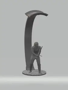 Kylo Ren headphone holder / stand