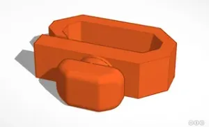 Prusa i3 MK3 / MK3S / MK3S+ LCD flat cable clip