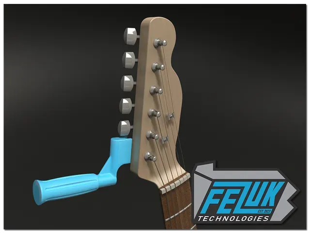 Guitar Pegwinder (Print in Place) — Фото 8 из 9
