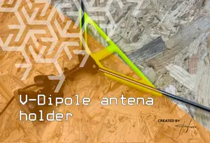 V-Dipole antena holder