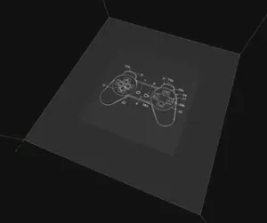 ORIG. PLAYSTATION Controller patent art for IKEA SANNAHED