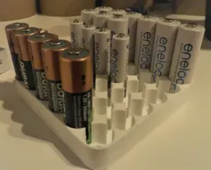 AA battery simple holder