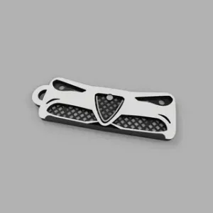 Alfa Romeo Giulia QV Keychain