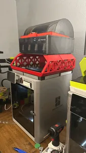 V2 Update Bambu Lab Ultimate P1P X1-C Riser+AMS Stand - Community Build!