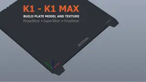 Creality Build plate models - K1, Ender-3, Ender-5, CR-10 SE